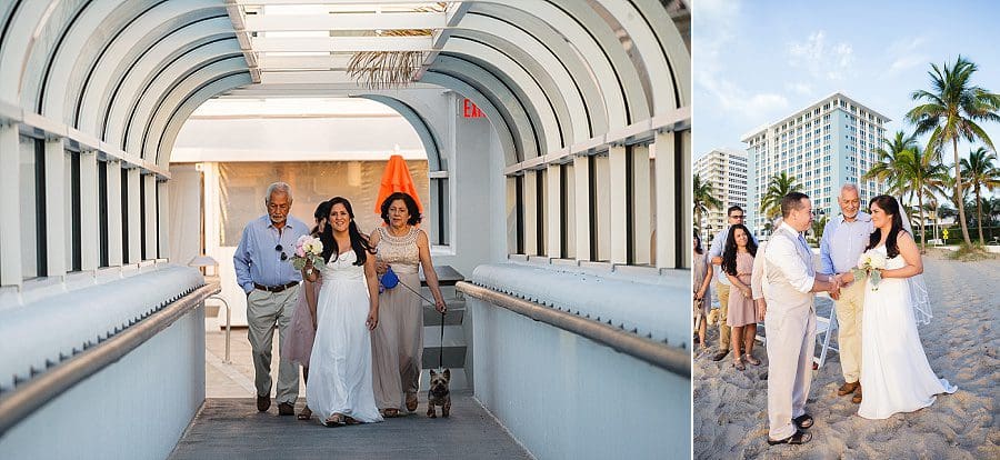 Intimate Sunrise Wedding On Ft. Lauderdale Beach Small