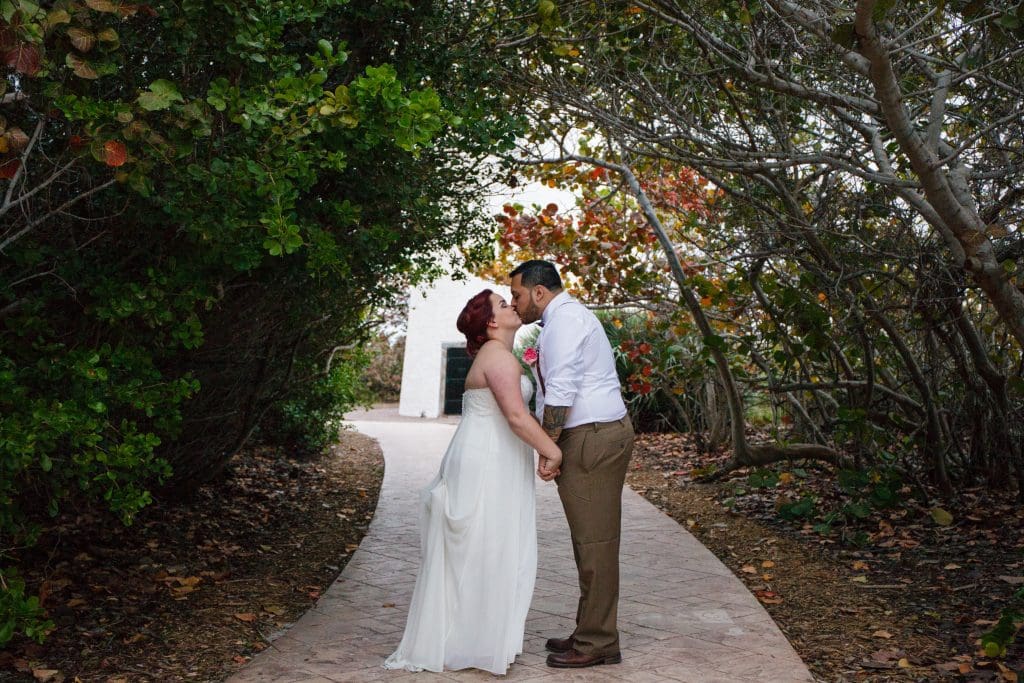 Small Miami Weddings - Bill Baggs Cape Florida Start Park - Micro Wedding - Beach