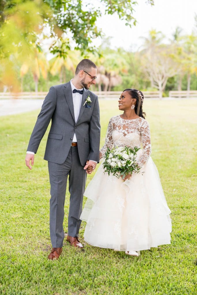 Small Miami Weddings - Coastal Tropical Garden, Miami Garden Elopement, Miami Garden Wedding, Tropical Miami Wedding (12)