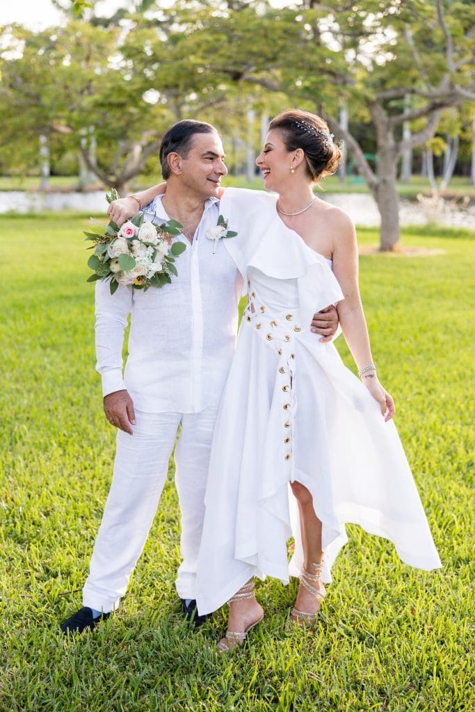 Small Miami Weddings - Coastal Tropical Garden, Miami Garden Elopement, Miami Garden Wedding, Tropical Miami Wedding (20)