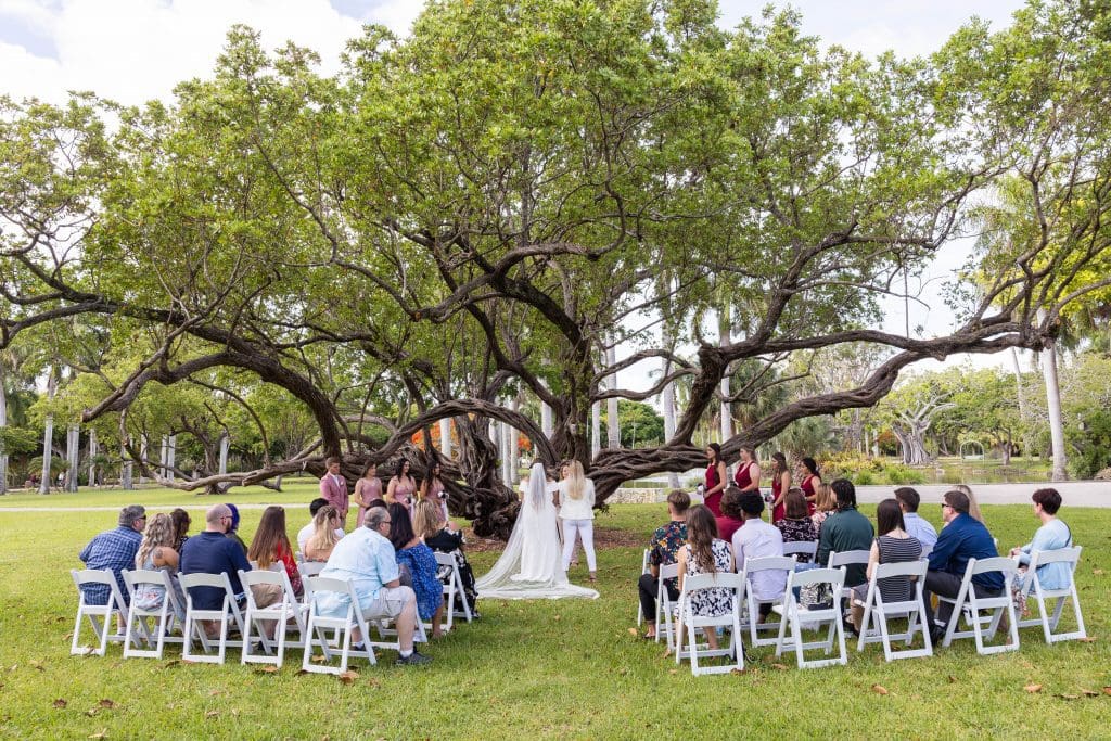 Small Miami Weddings - Coastal Tropical Garden, Miami Garden Elopement, Miami Garden Wedding, Tropical Miami Wedding (8)