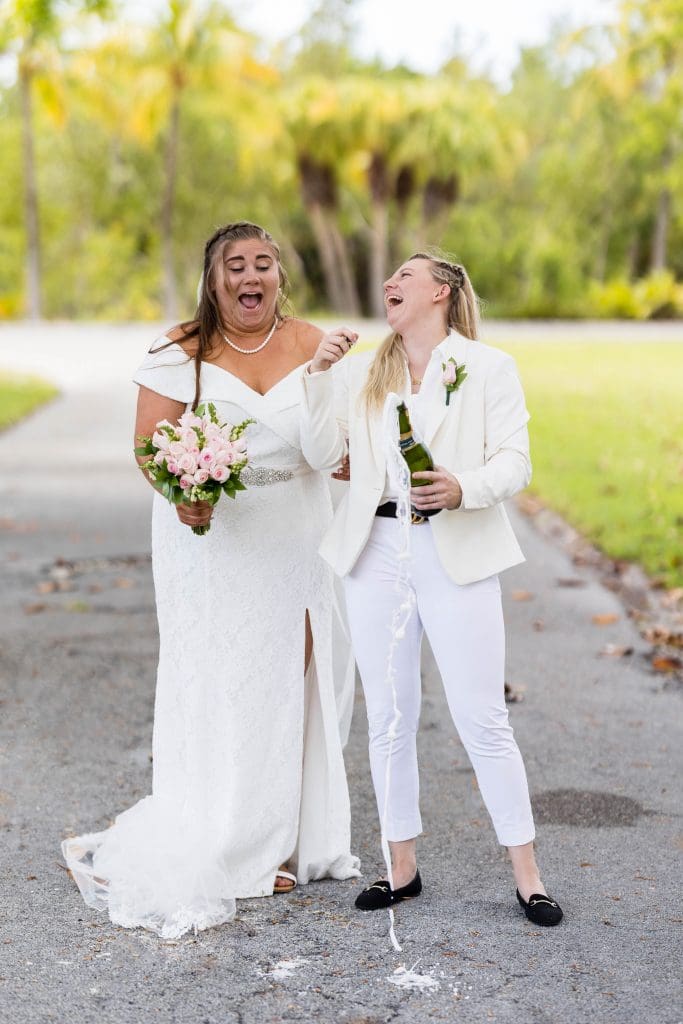 Small Miami Weddings - Coastal Tropical Garden, Miami Garden Elopement, Miami Garden Wedding, Tropical Miami Wedding (9)