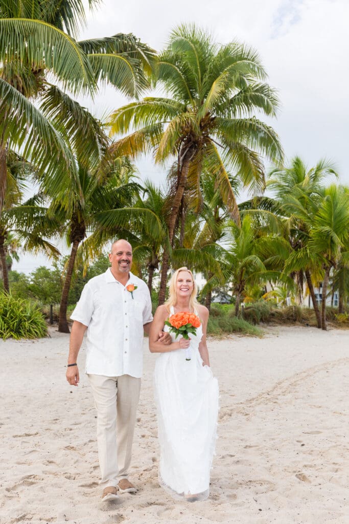 Small Miami Wedding, Key West Beach Wedding, Smathers Beach Elopement Permit Process