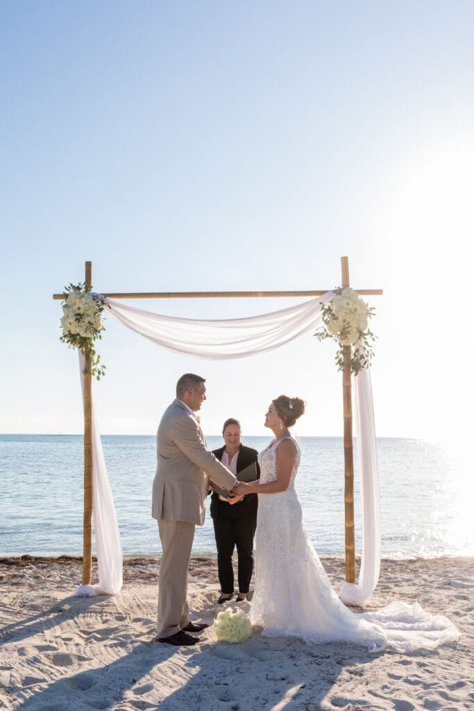 Small Miami Weddings, Bahia Honda Beach Elopement, Eloping in Florida Keys