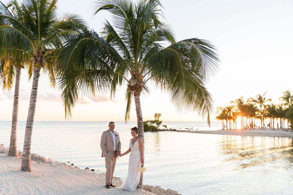 Small Miami Weddings, Eloping in Isla Bella Resort Wedding, Elopement in Florida Keys