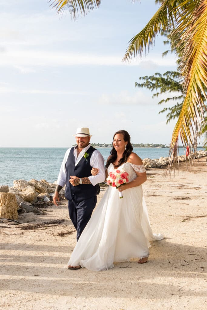 Small Miami Weddings, Ft Zachary Taylor Wedding Permit, Key West Elopement